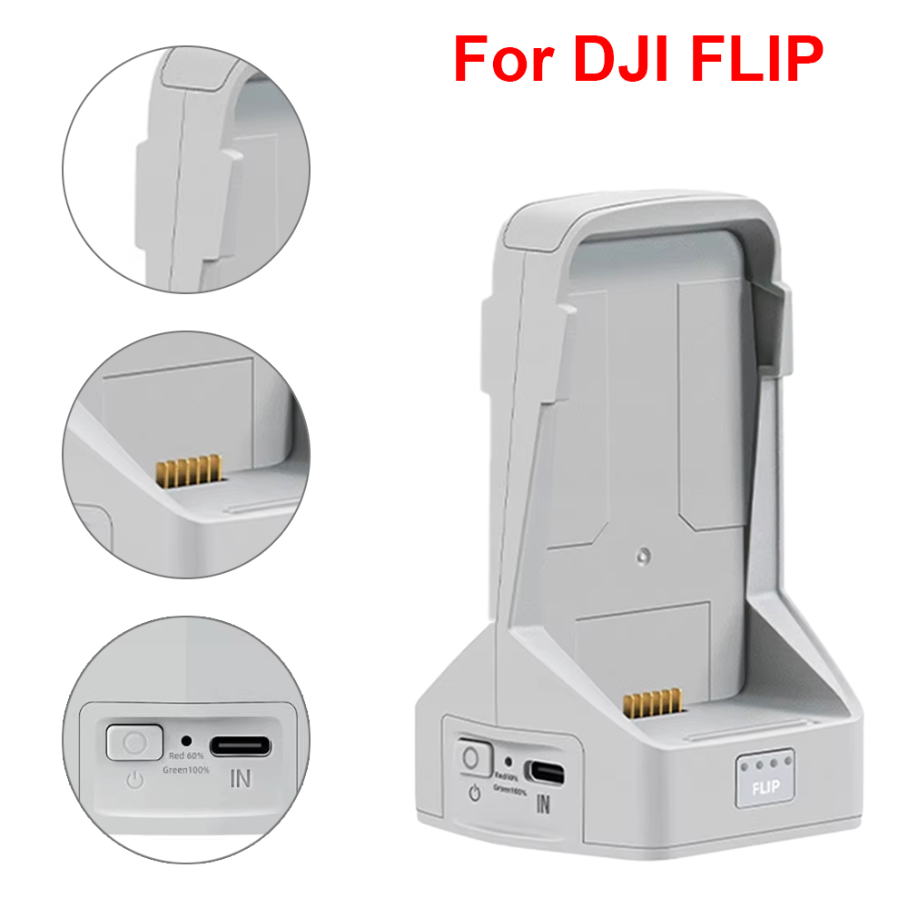 Battery Charger For DJI Flip T - Drone Charging Hub ulasan dan harga
