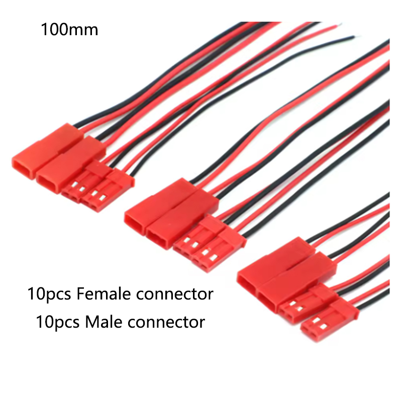 20pcs 100mm 150mm 200mm JST Ma - Drone Battery Adapter ulasan dan harga
