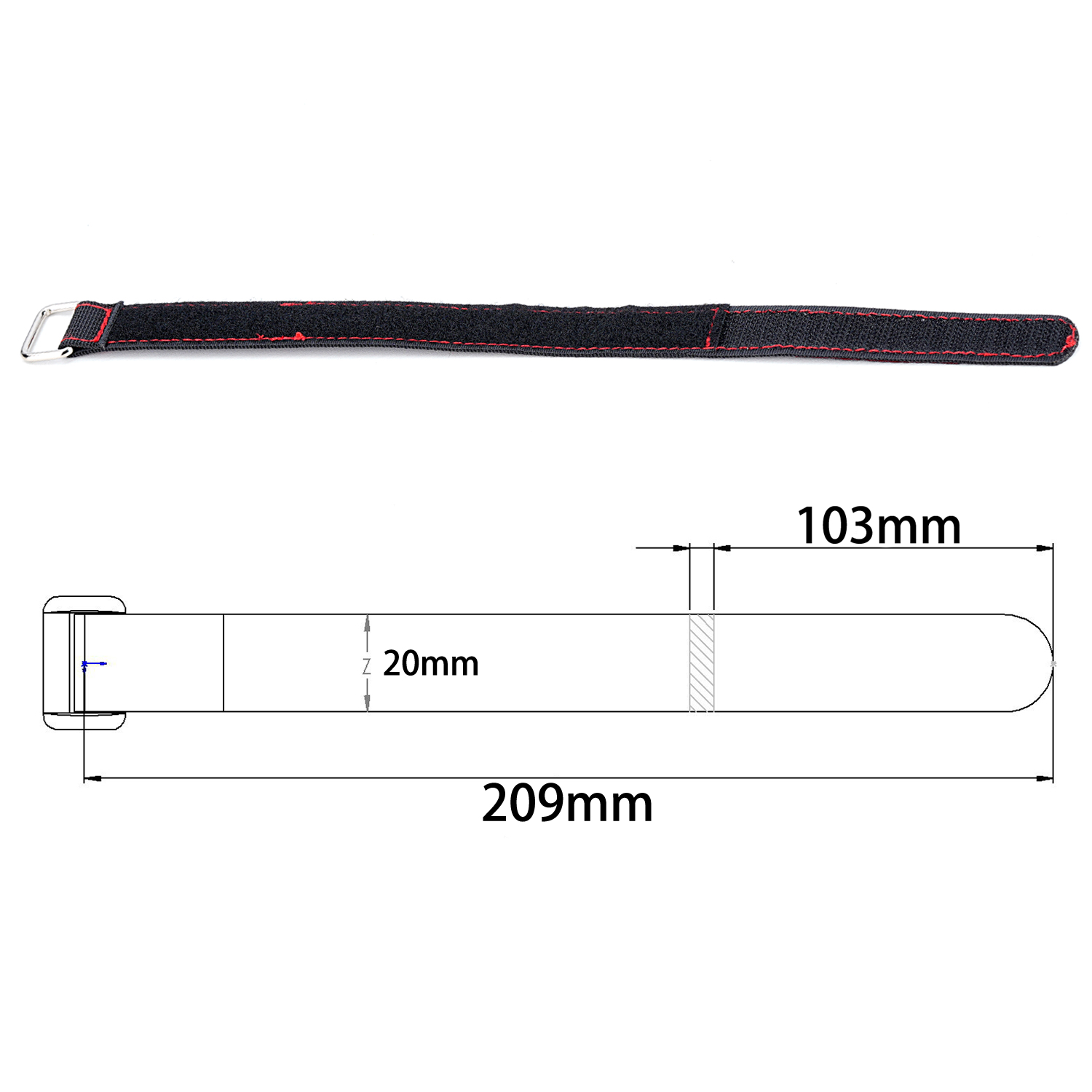 TCRC 2PCS 20x300MM Kevlar Stit - Drone Remote Controller Lanyard ulasan dan harga
