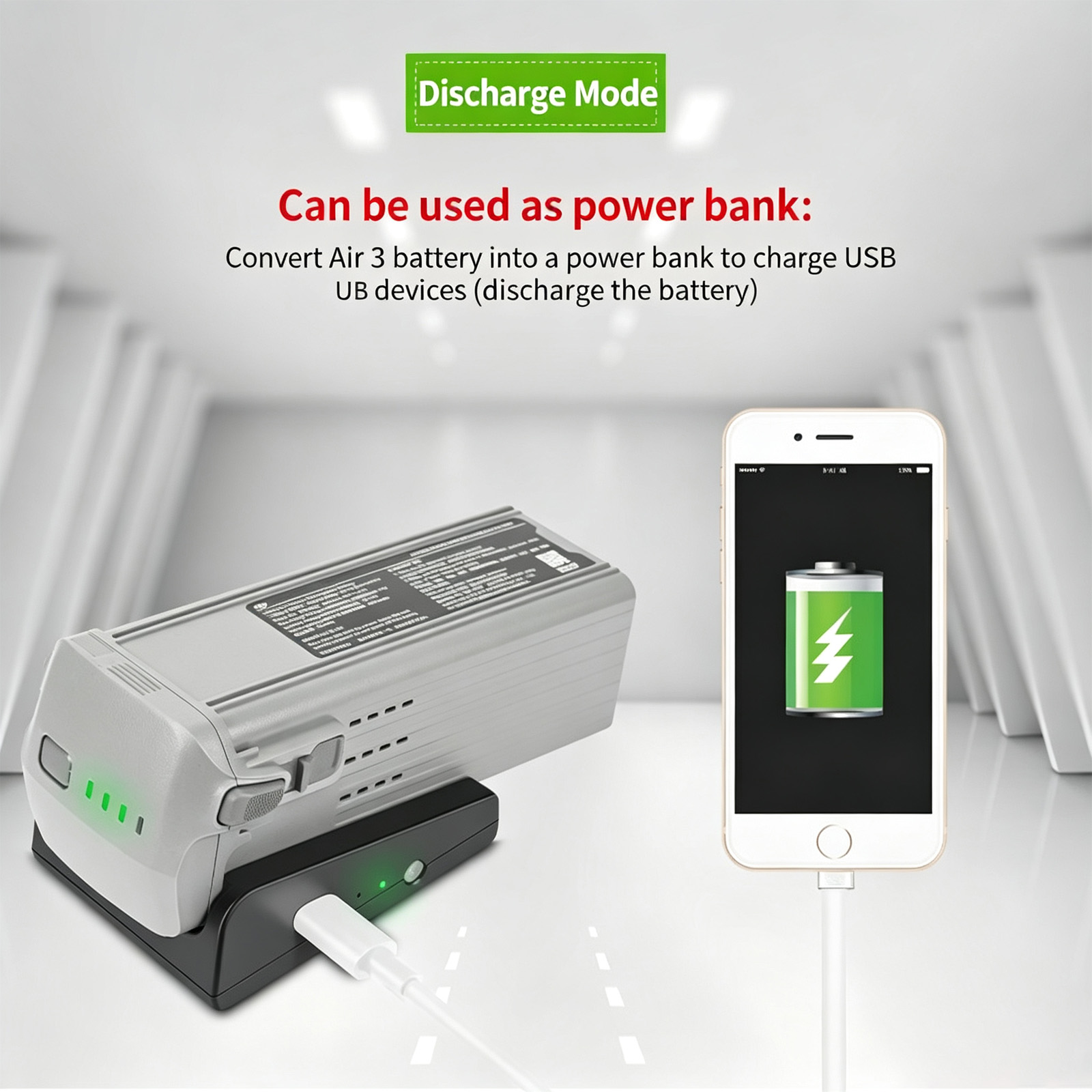 For DJI Air 3/Air 3S Drone Bat - Drone Charging Hub ulasan dan harga